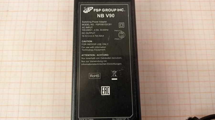 165-573-001 БП для ноутбука FSP NB V90 PNA0901805 #16