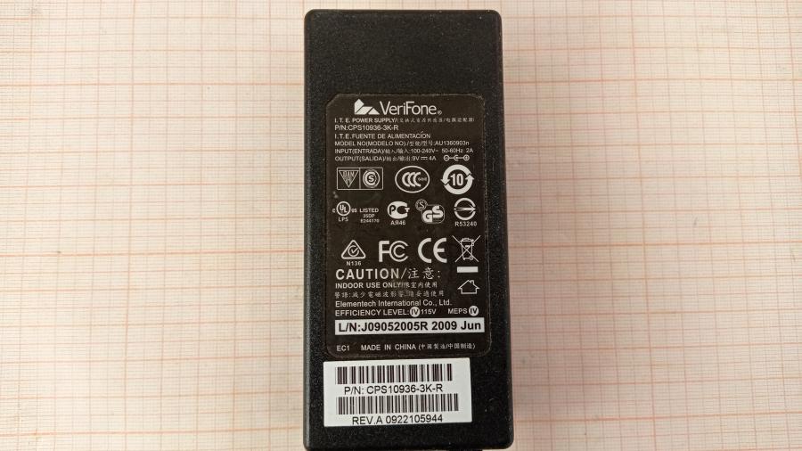 165-584-002 БП для платежного терминала VERIFONE AU1360903n #7