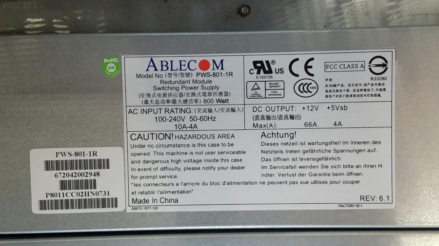 195-072-010 Сервер SuperMicro X9DRi-F CSE-836 #9