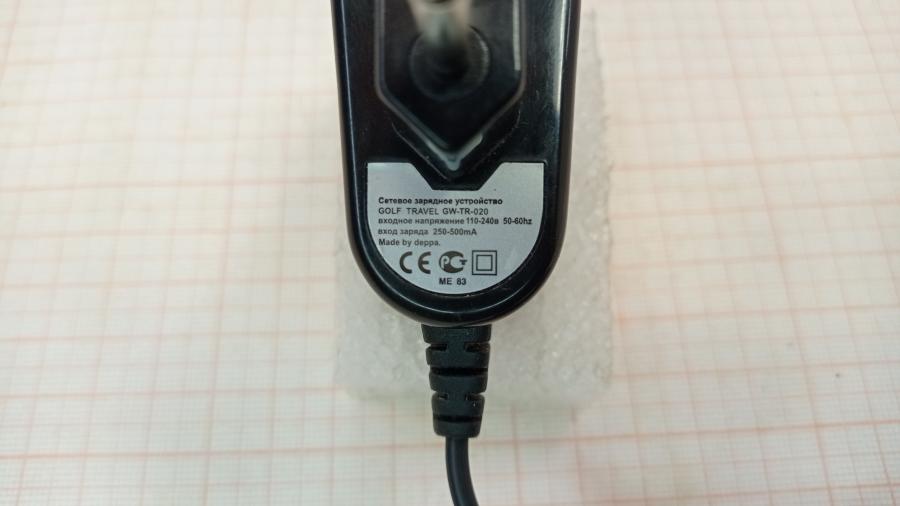 165-602-001 СЗУ для мобильных устройств Golf Travel GW-TR-020 #6