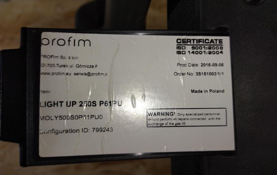 204-009-002 Кресло Profim Light Up 250S P61PU #10