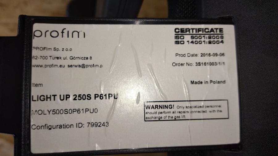 204-009-003 Кресло Profim Light Up 250S P61PU #9