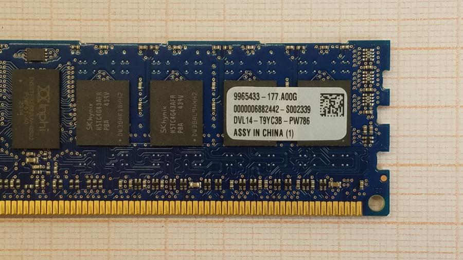 195-133-001 DDR3 RDIMM ECC REG KINGSTON KVR16R11S4/8 #3
