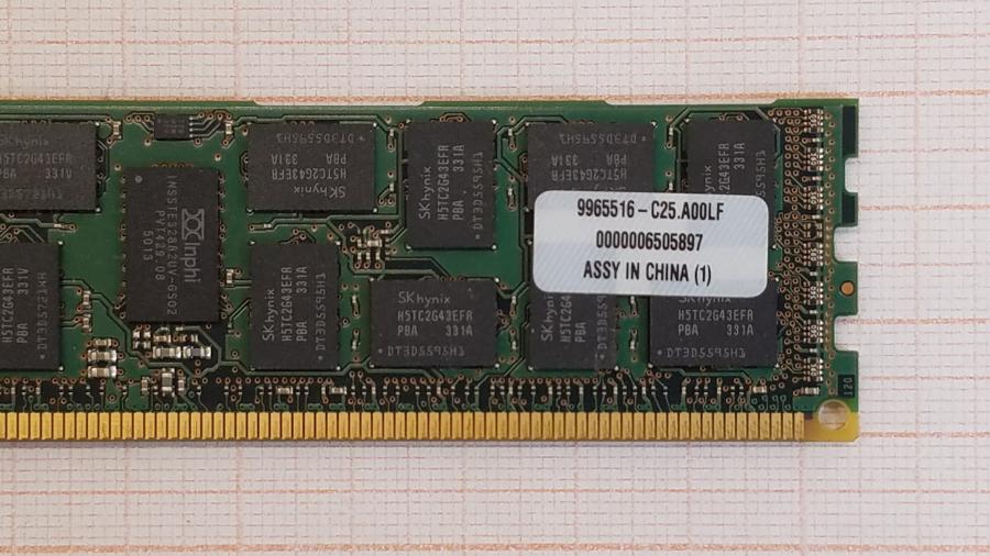 195-140-001 DDR3 RDIMM ECC REG KINGSTON KVR16R11D4/8 #3