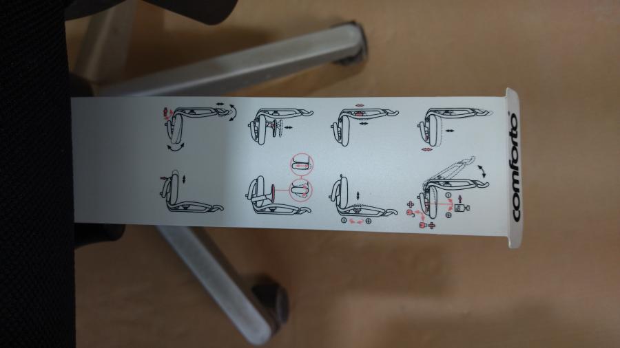 204-020-001 Кресло Haworth Comforto 8863 #8