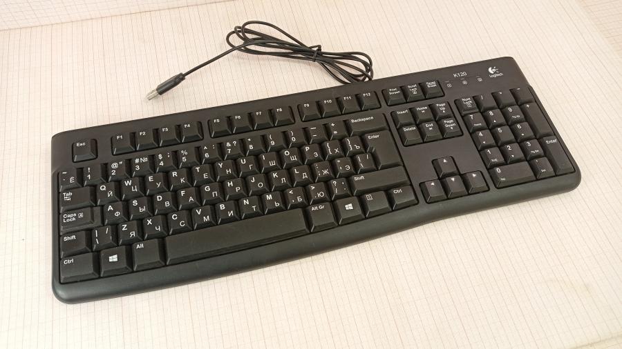 204-038-001 Клавиатура проводная Logitech K-120 #1