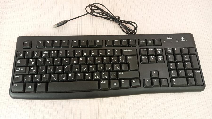 204-038-001 Клавиатура проводная Logitech K-120 #2