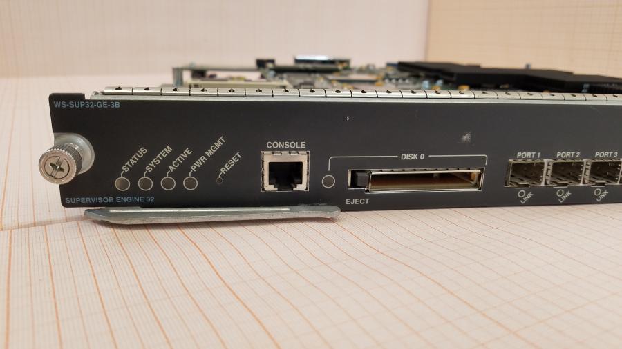 197-020-001 Процессорный модуль для коммутаторов CISCO WS-SUP32-GE-3B #2
