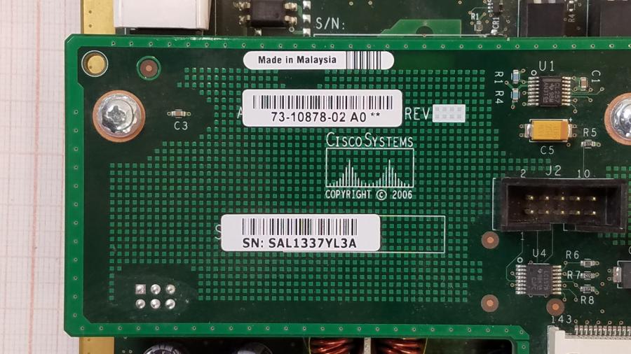 197-020-001 Процессорный модуль для коммутаторов CISCO WS-SUP32-GE-3B #9