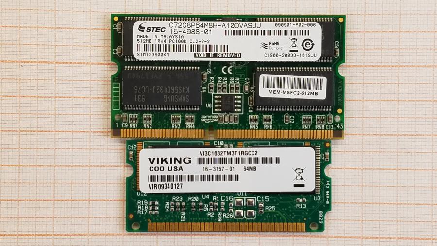 197-020-001 Процессорный модуль для коммутаторов CISCO WS-SUP32-GE-3B #10