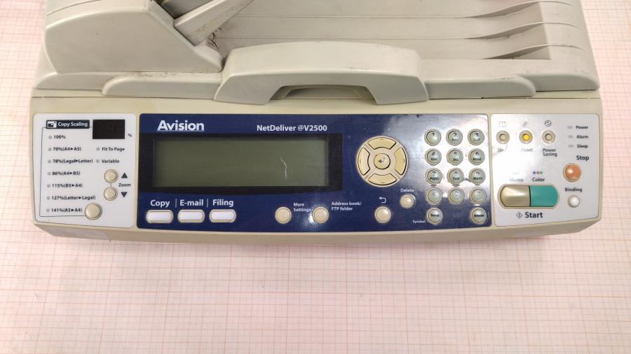 077-178-001 Сканеры Avision NetDeliver @V2500 #3