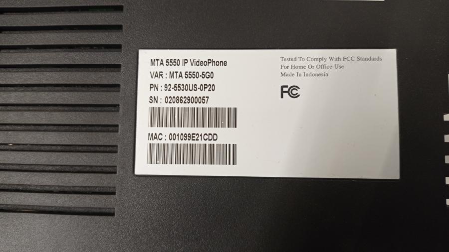 164-011-001 Видеотелефон Innomedia MTA 5550 #19