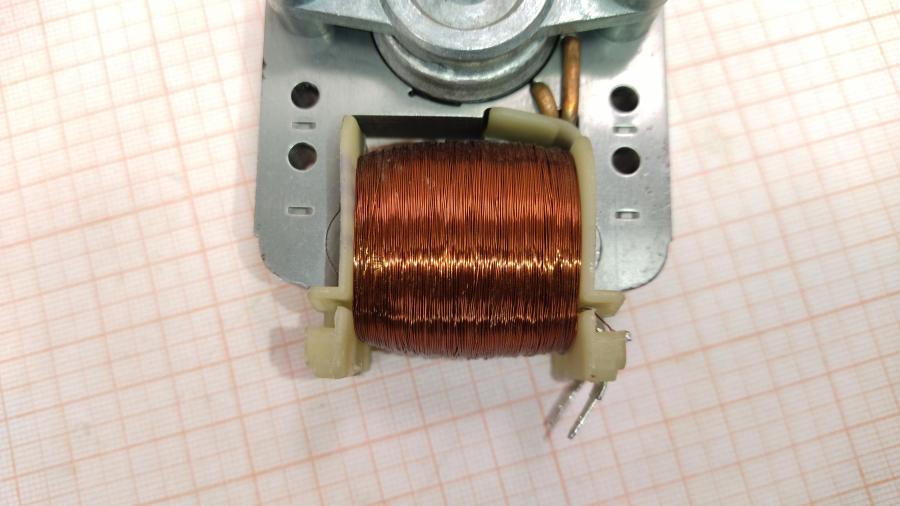 111-251-001 Двигатель вентилятора обдува СВЧ-печи  YJ62-9A (04) #5