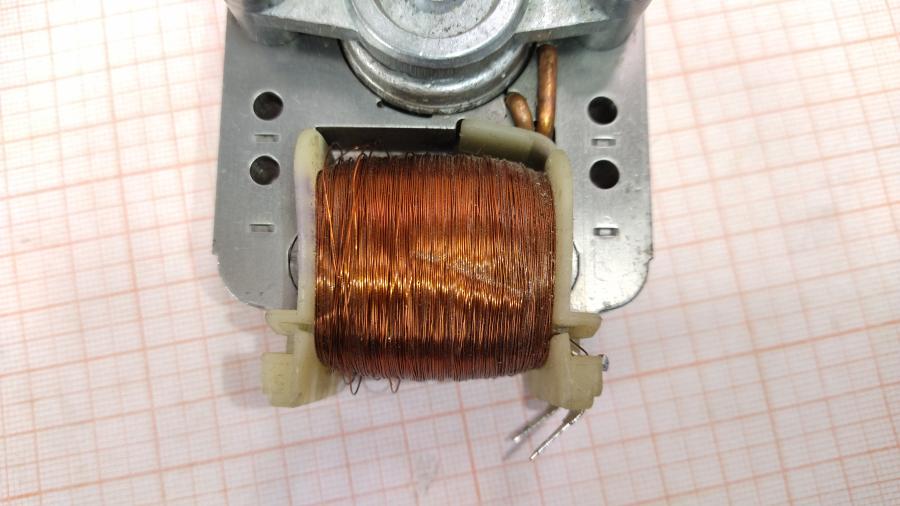 111-251-002 Двигатель вентилятора обдува СВЧ-печи  YJ62-9A (04) #5