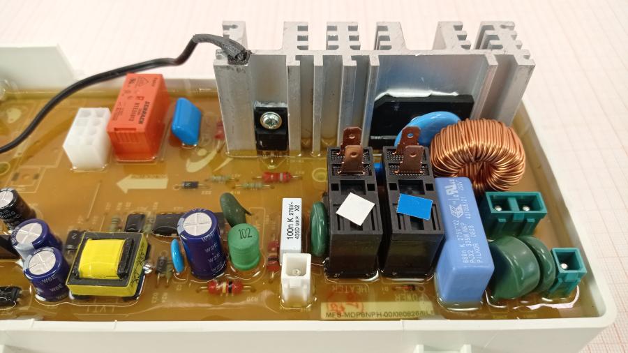 111-254-001 Модуль управления для стиральной машины SAMSUNG MFS-MDP8NPH-00 #9