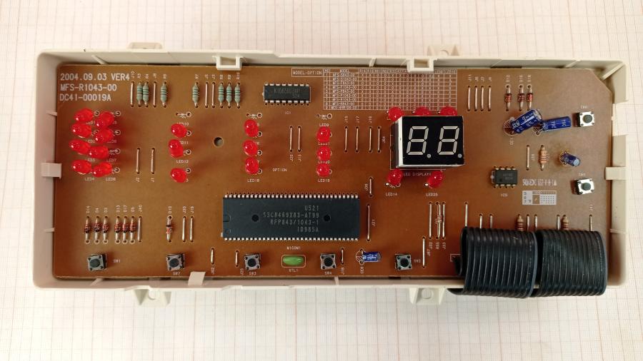 111-255-001 Модуль управления для стиральной машины SAMSUNG MFS-R843-00 #7