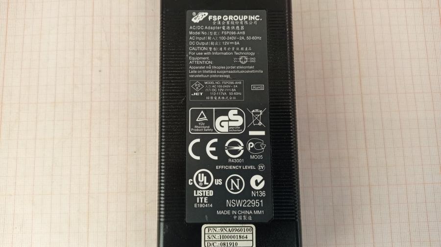 111-268-001 БП для моноблока FSP FSP096-AHB #8