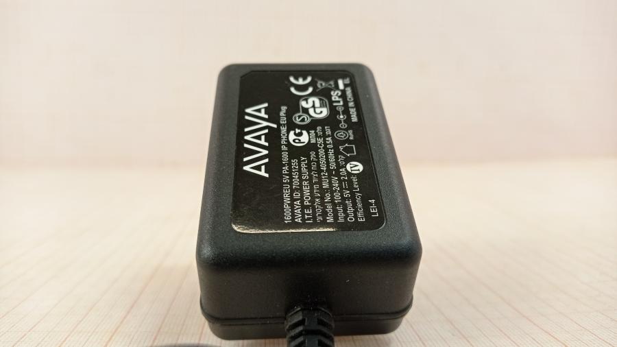 111-289-001 БП для IP телефона AVAYA 1600PWREU #6