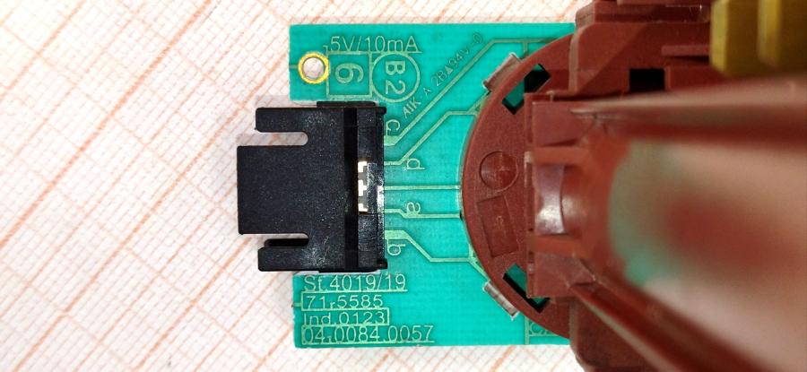 120-066-001 Переключатель режимов духовки Dreefs 11HE-103 #6