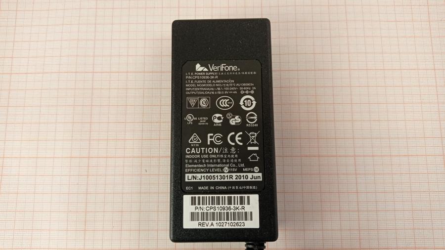 111-294-001 БП для платежного терминала VERIFONE CPS10936-3K-R #7