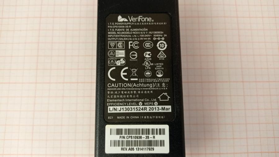 111-295-001 БП для платежного терминала VERIFONE CPS10936-3S-R #8