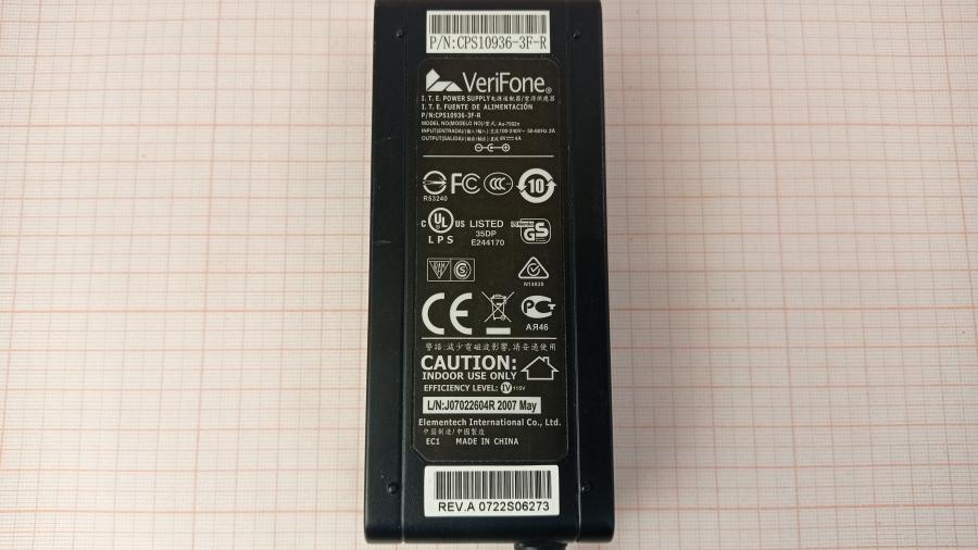 111-297-002 БП для платежного терминала VERIFONE AU-7992N #8