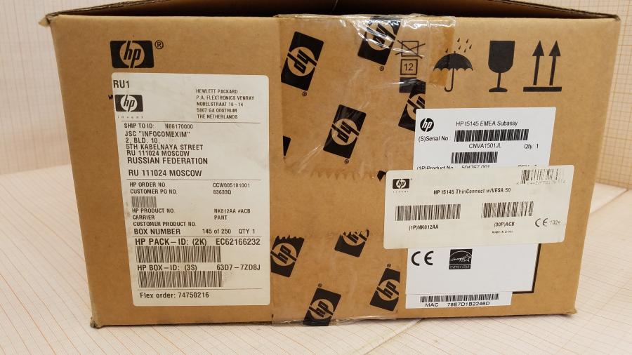 164-016-002 Тонкий клиент HP t5145 EMEA Subassy #2