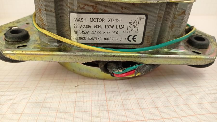 111-313-001 Двигатель для стиральной машины HUZHOU NANYANG XD-120 #9