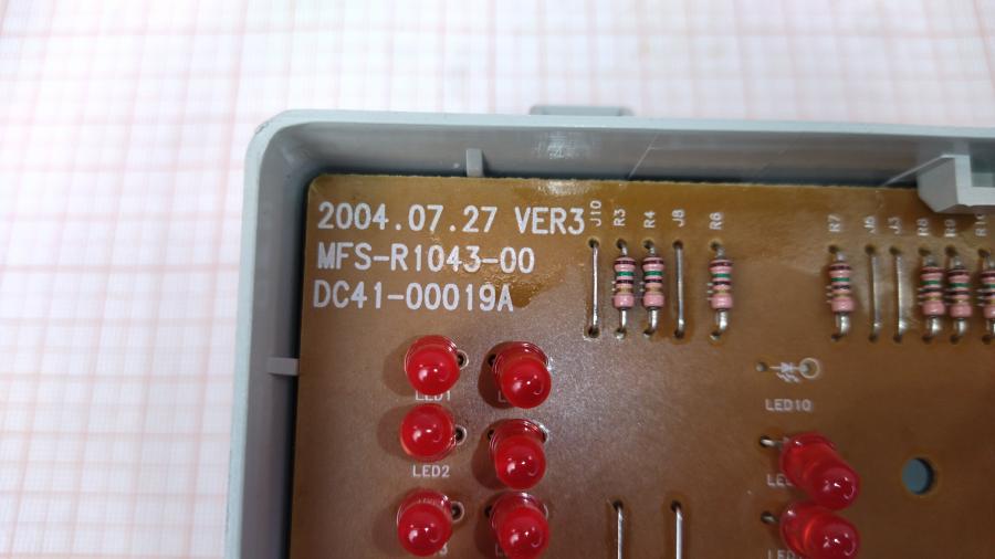 111-337-001 Модуль управления для стиральной машины SAMSUNG MFS-R1043-00 #3