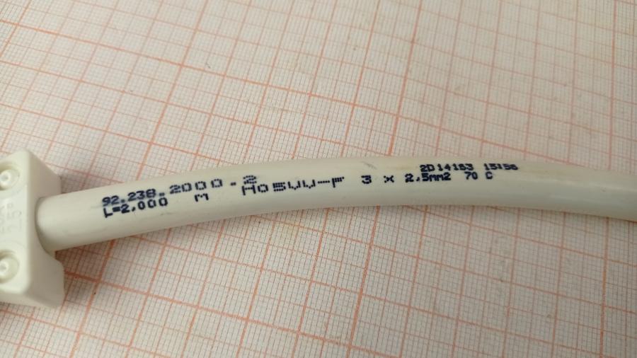 119-009-001 Кабель питания BS5733 Wieland GST18i3 #5