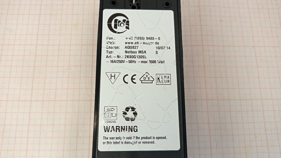 119-015-001 Блок силовых розеток Wieland 2K80G13093 #9