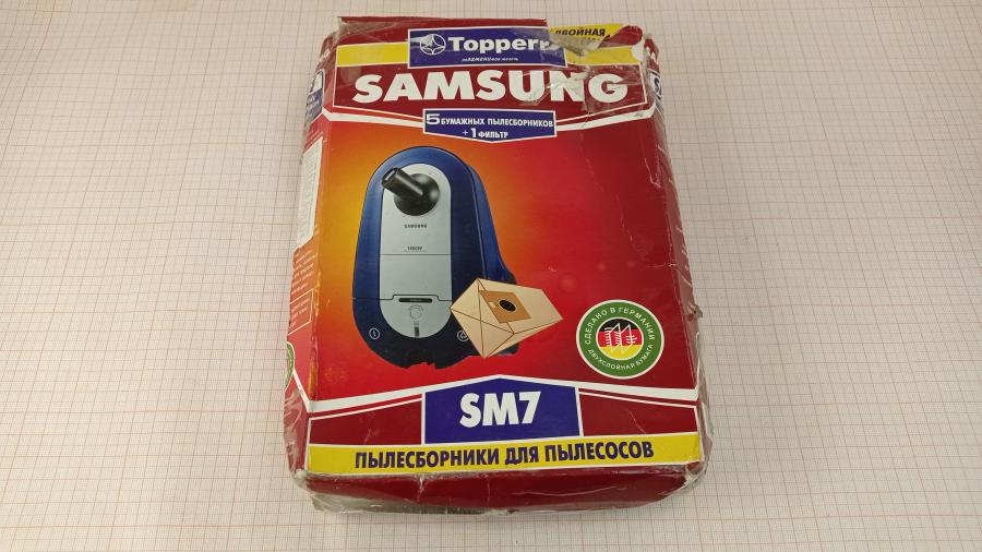 111-407-001 Мешок для пылесоса (пылесборник) SAMSUNG Topperr SM7 #5