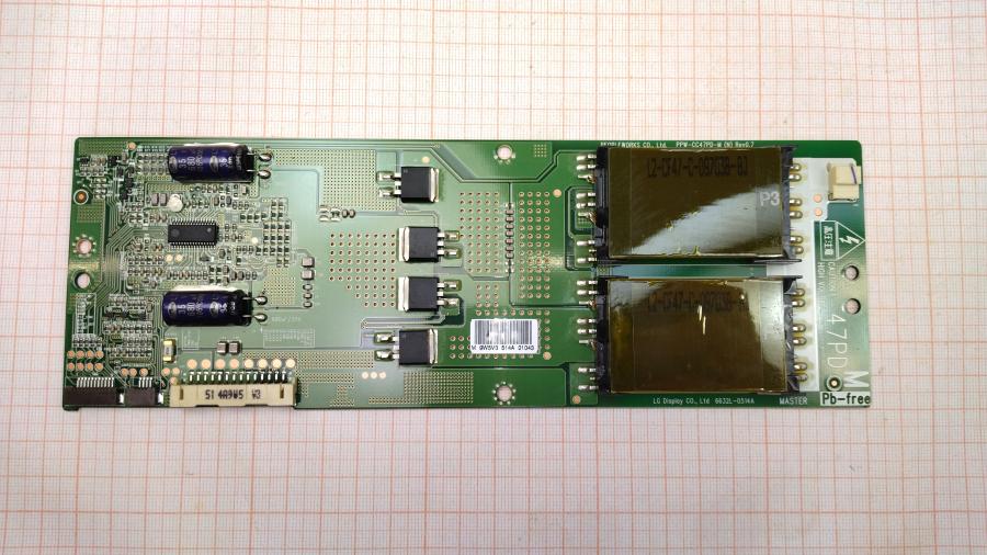 067-037-001 Инвертор подсветки LG 6632L-0514A PPW-CC47PD-M(N) Rev0.7 #1