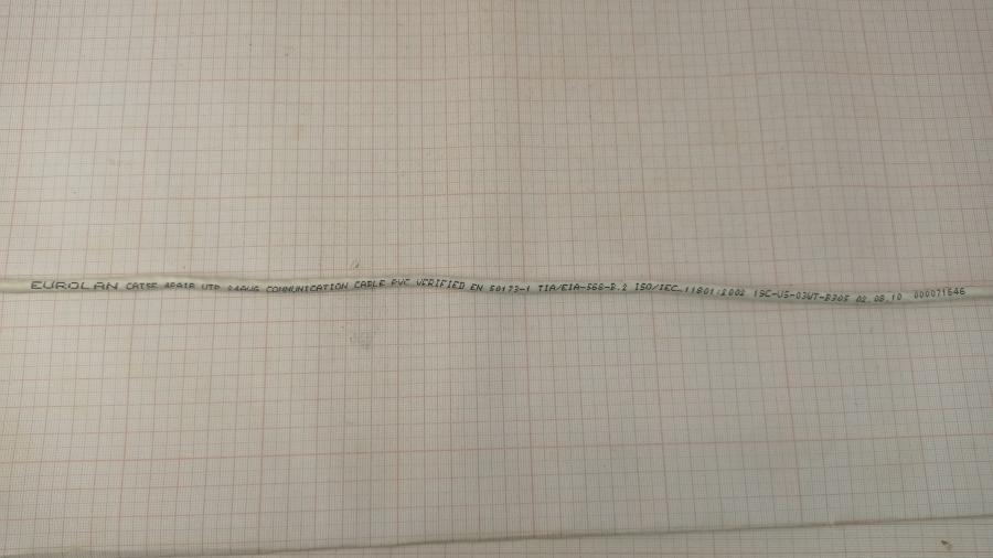 111-468-001 Кабель Patch Cord EUROLAN EN50173-1 #7