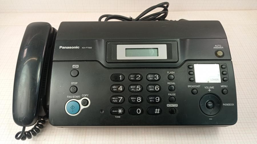 165-638-001 Факс PANASONIC KX-FT932 #2