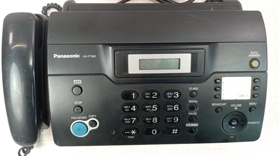 165-638-001 Факс PANASONIC KX-FT932 #8