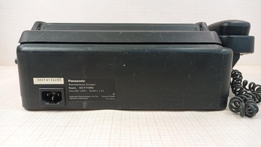 165-639-001 Факс PANASONIC KX-FT72 #4