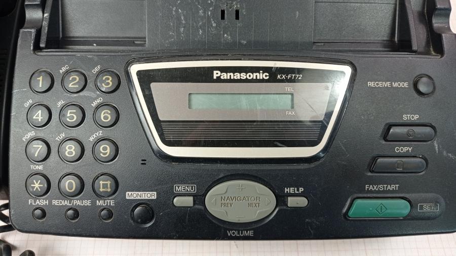 165-639-001 Факс PANASONIC KX-FT72 #8