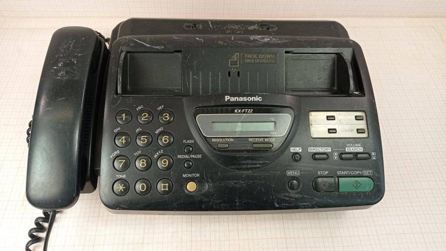 165-640-001 Факс PANASONIC KX-FT22 #2