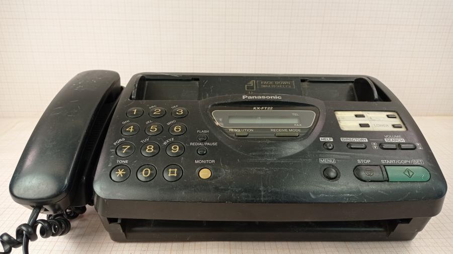 165-640-001 Факс PANASONIC KX-FT22 #7