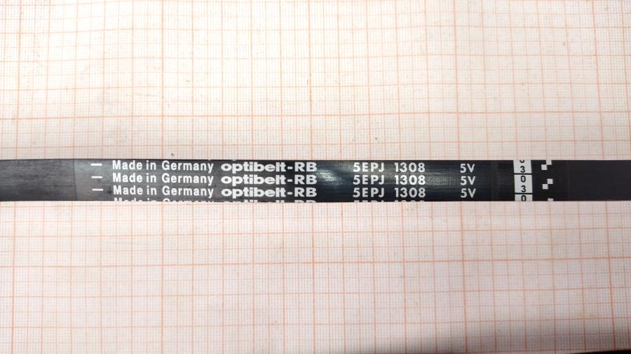 111-491-001 Ремень поликлиновый для стир.машин OPTIBELT 5EPJ 1308  5V #2