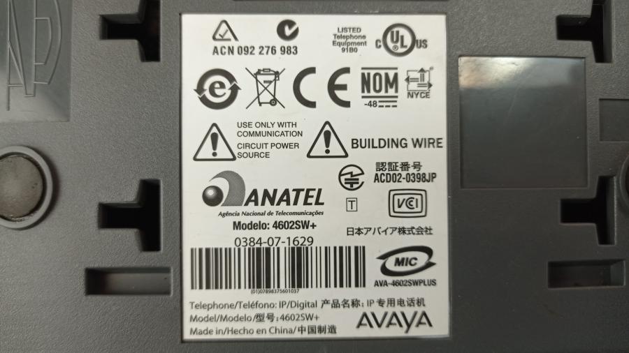 039-051-001 Телефон VoIP AVAYA 4602SW+IP #12