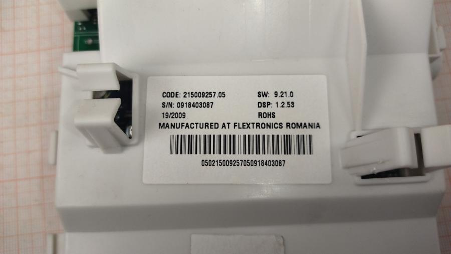 111-501-001 Модуль управления для стиральной машины INDESIT 215009258.05 #7