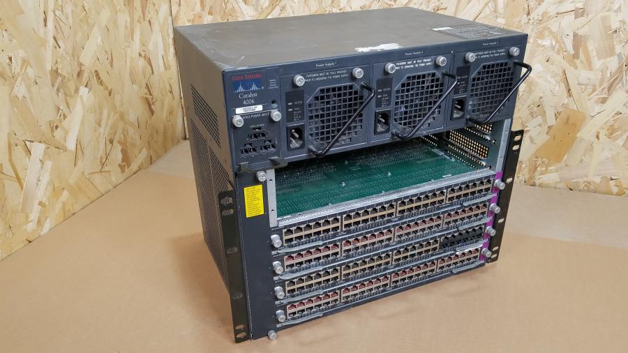 152-030-001 Коммутатор модульный CISCO WS-C4006 #1