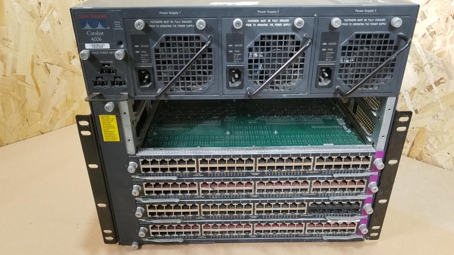 152-030-001 Коммутатор модульный CISCO WS-C4006 #2