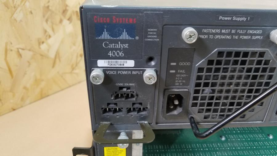 152-030-001 Коммутатор модульный CISCO WS-C4006 #3