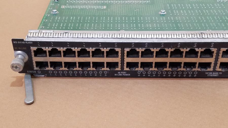 152-030-001 Коммутатор модульный CISCO WS-C4006 #24