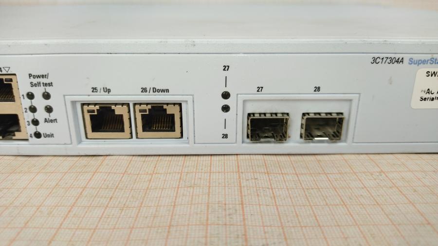 210-014-001 Коммутатор управляемый 3COM SuperStack 3 Switch 4200 28-Port 3C17304A #6