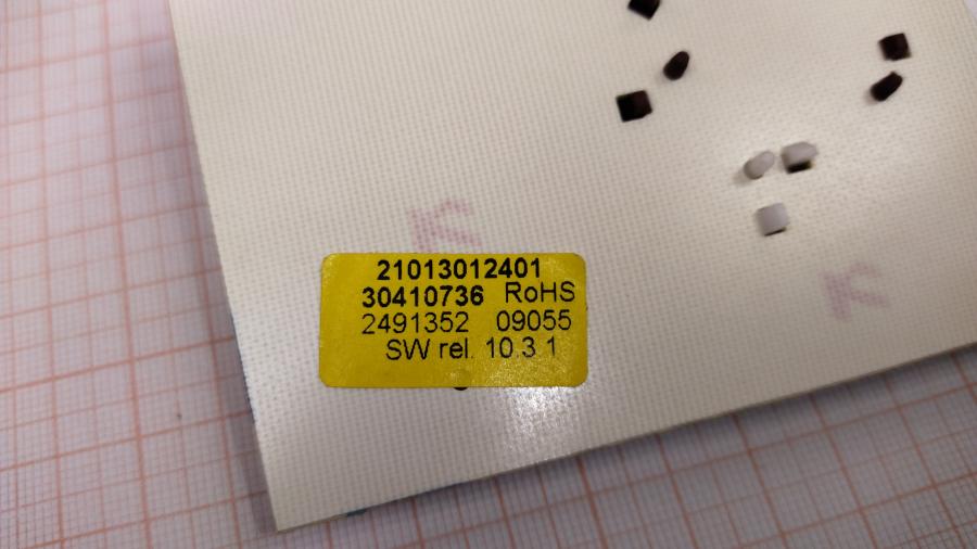 111-515-001 Плата индикации для стиральной машины BITRON 21013012401 #4