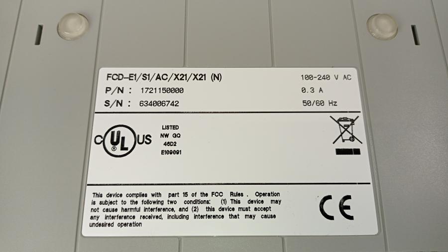 164-006-002 Мультиплексор RAD FCD-E1 #13